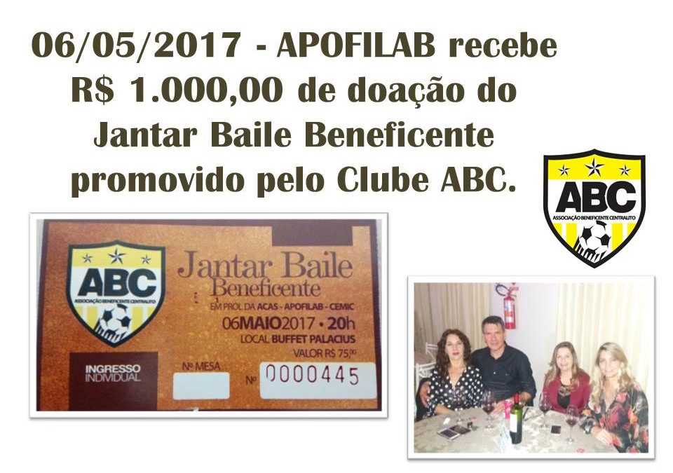 Jantar Baile clube ABC